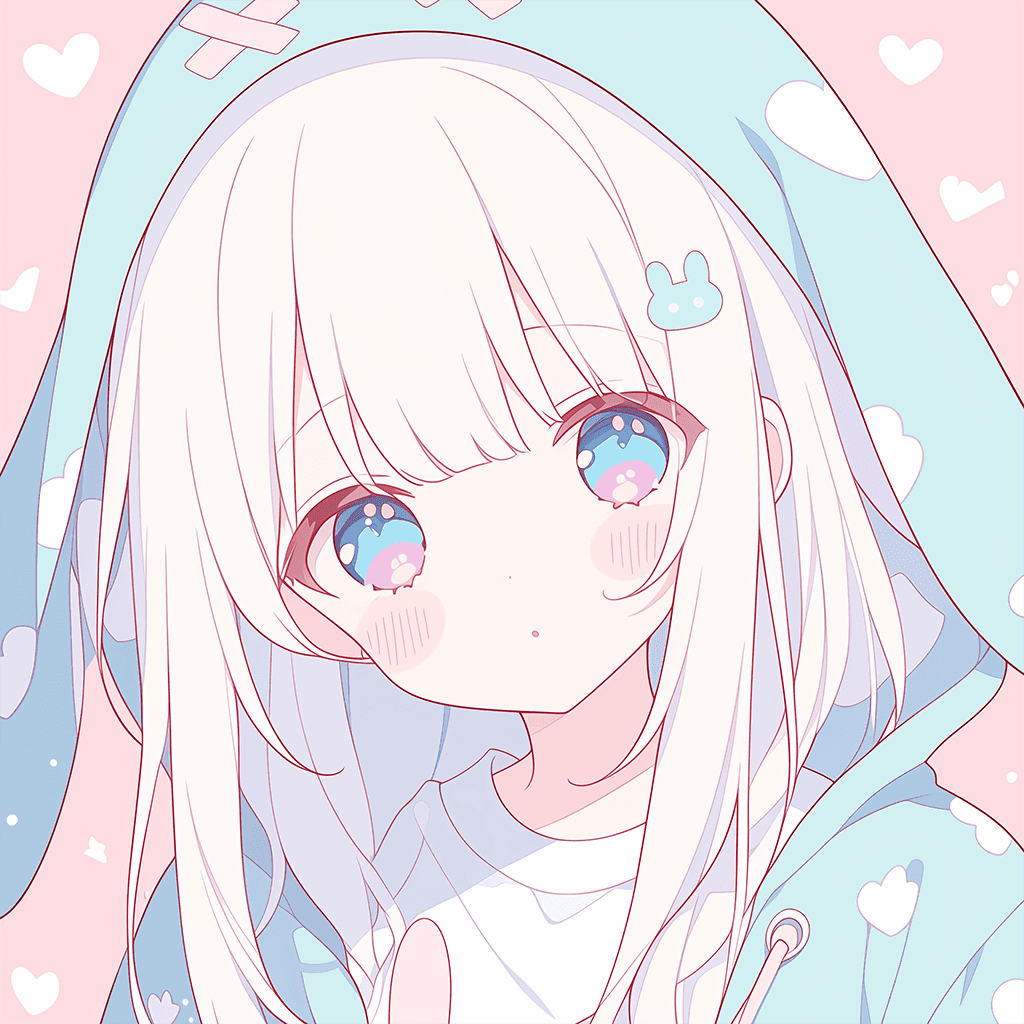 可愛い女の子のフリーアイコン